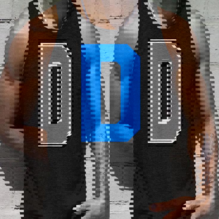 ダブリン郡 スカイブルー ネイビー アルファベット D ゲール語 フットボール ハーリング タンクトップ 彼への贈り物