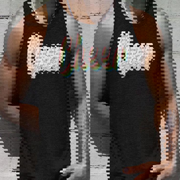 チアレトロチアリーダーチアリーディングチームギフト タンクトップ 彼への贈り物