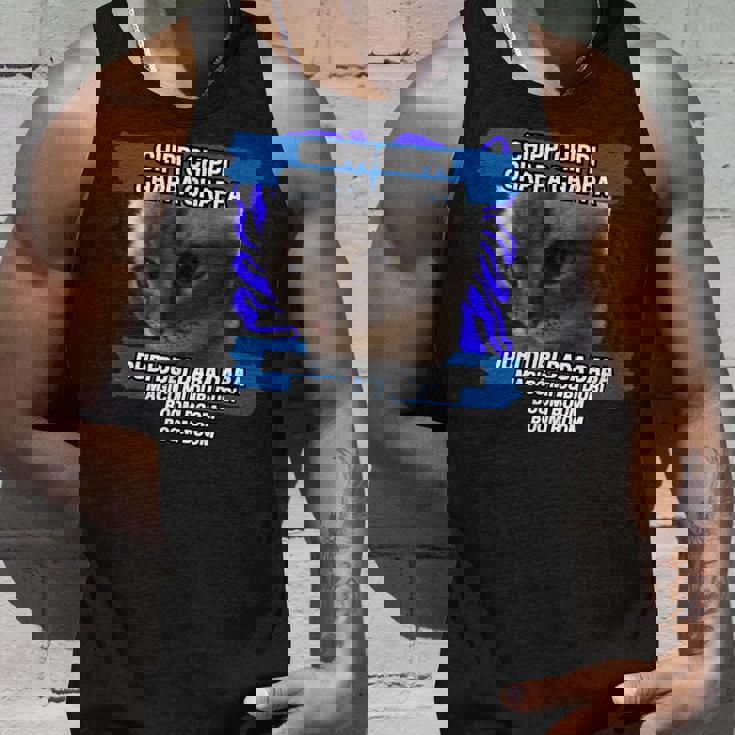 チッピ チッピ チャッパ チャッパ 踊る猫 ミーム タンクトップ 彼への贈り物