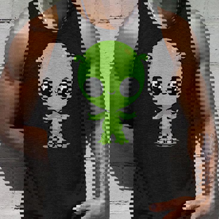 チビ カワイイ エイリアン Ufo 宇宙人 タンクトップ 彼への贈り物