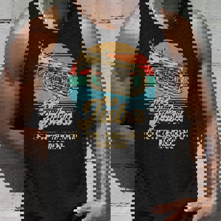 チューバは音楽の頂点チューバヴィンテージ タンクトップ 彼への贈り物