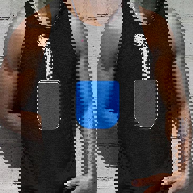 チンアナゴ（いん・ざ・ぽけっと）【どうぶつフレンズ】魚 水族館の生き物 かわいい 面白い 動物 チンアナゴ イラスト タンクトップ 彼への贈り物