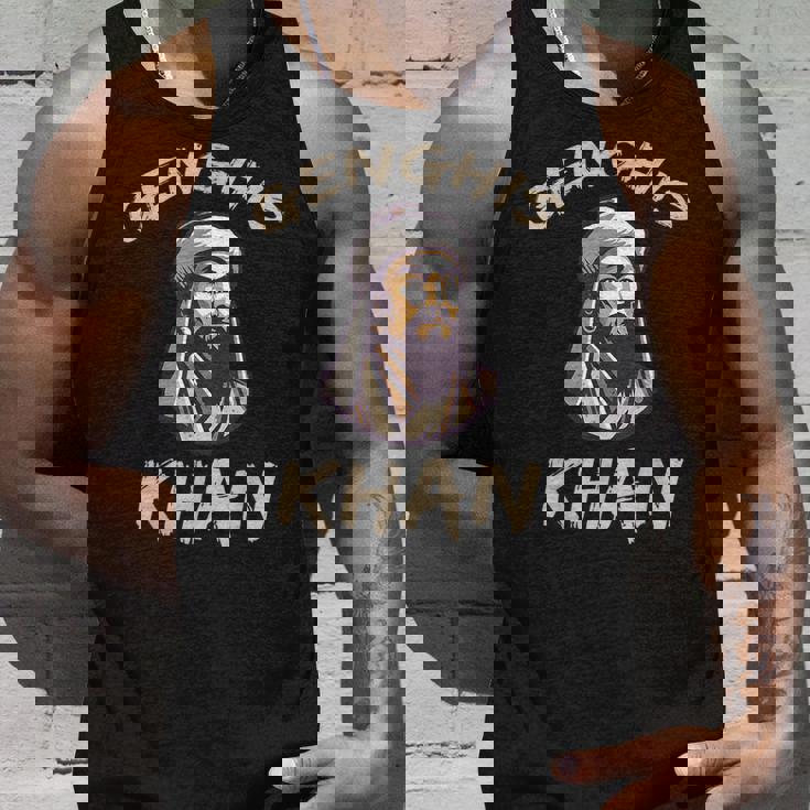 チンギス・ハーン モンゴルの歴史 タンクトップ 彼への贈り物