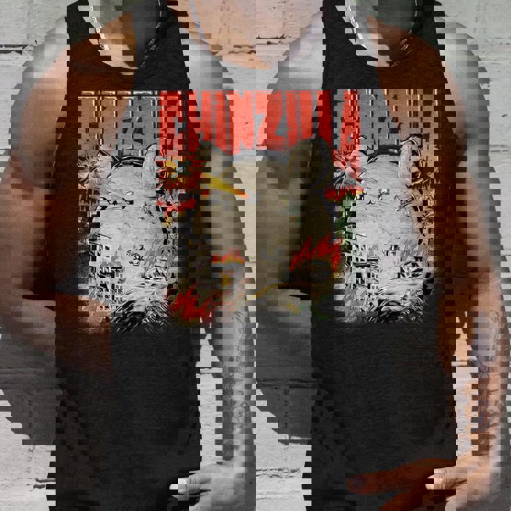 チンチラのオーナーへの面白いチンチラのクールなギフト タンクトップ 彼への贈り物