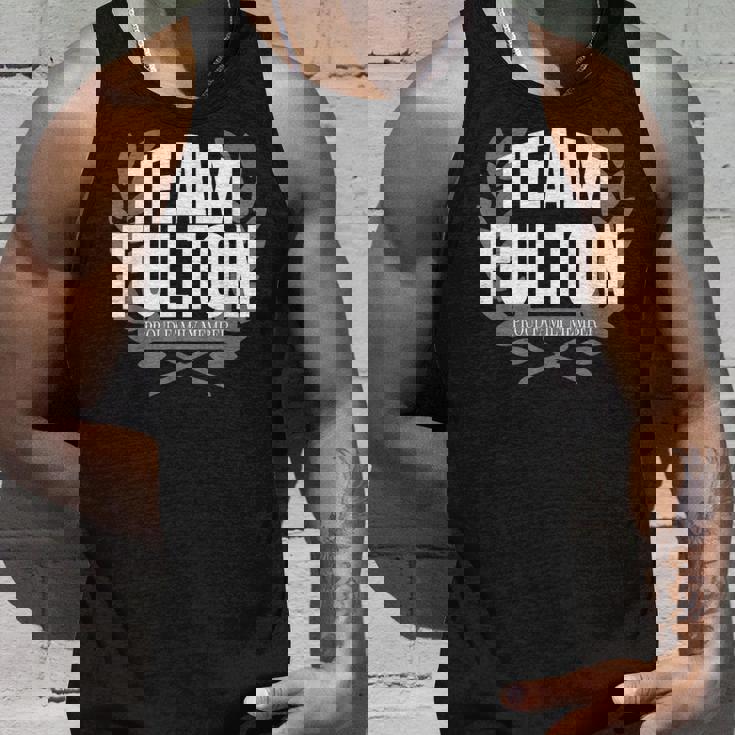 チームフルトンプラウドファミリーメンバーフルトン タンクトップ 彼への贈り物