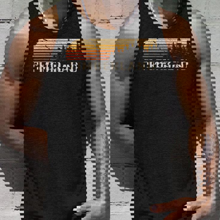 ティンバーランド Nc ビンテージ エバーグリーン サンセット 80年代レトロ タンクトップ 彼への贈り物