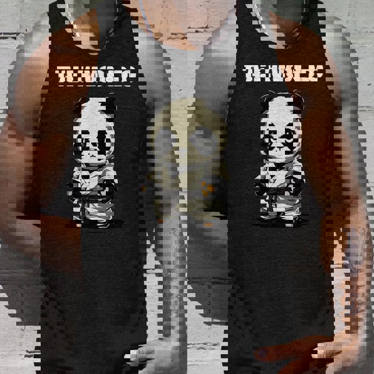 テコンドーtkdパンダキッズファイター タンクトップ 彼への贈り物