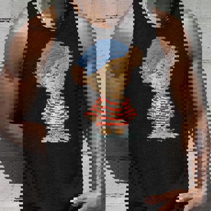 テディベア かわいい 熊 ぬいぐるみ ギフト 動物 アート イラスト タンクトップ 彼への贈り物