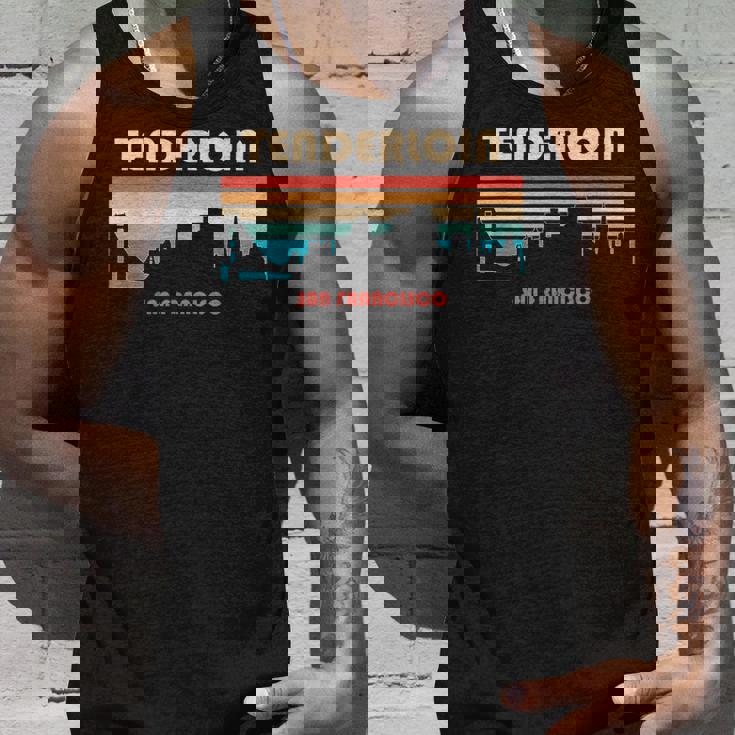 テンダーロイン サンフランシスコ カリフォルニア レトロ ヴィンテージ タンクトップ 彼への贈り物