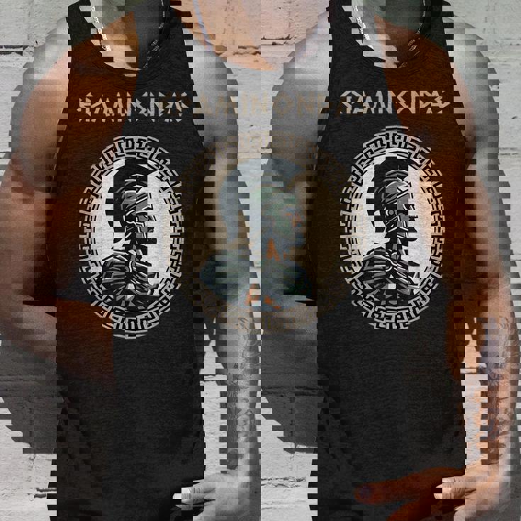 テーベのエパミノンダス 古代ギリシャの歴史 タンクトップ 彼への贈り物