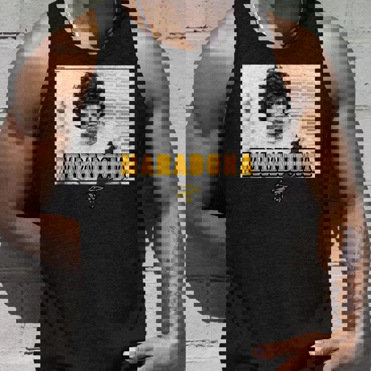 ディエゴ・マラドーナ・ヤング タンクトップ 彼への贈り物