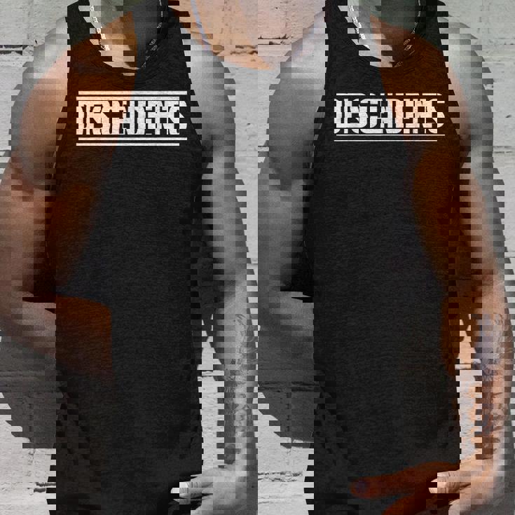 ディセンデント クラシックデザインtシャツ タンクトップ 彼への贈り物