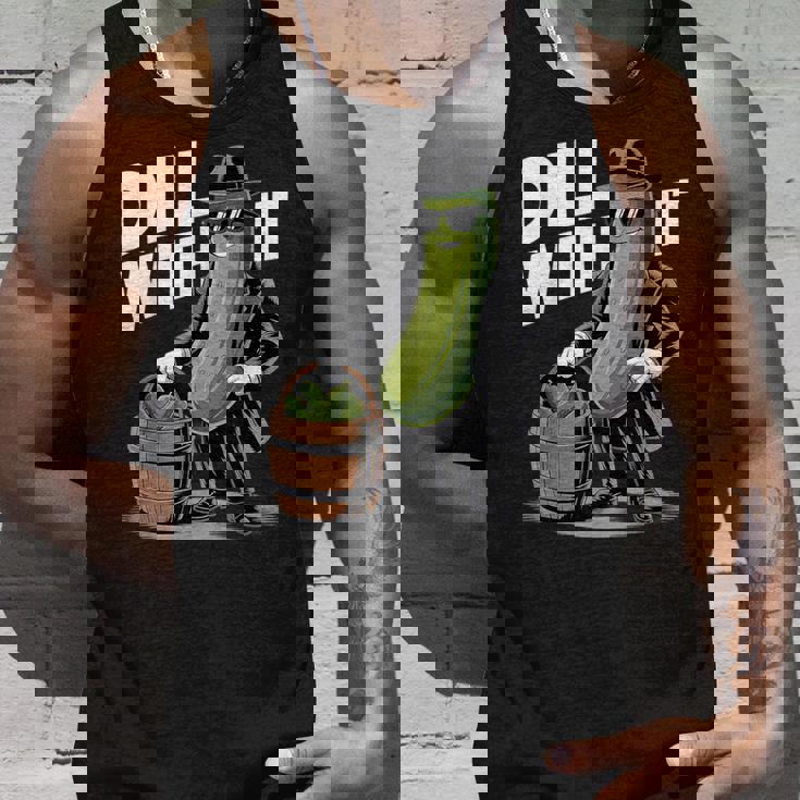 ディル ウィズ イット ピクルス キュウリ ピクルス おもしろピクルス タンクトップ 彼への贈り物