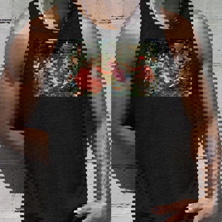 デカメロンの物語 ジョン・ウィリアム・ウォーターハウス タンクトップ 彼への贈り物