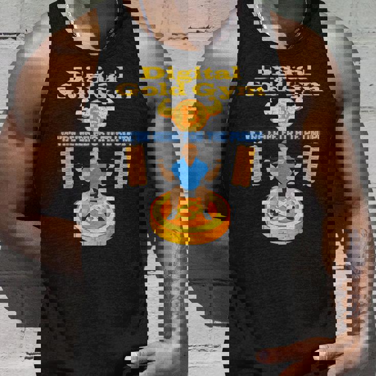 デジタルゴールドジム エクササイズ ビットコインギア クリプトジムウェア タンクトップ 彼への贈り物