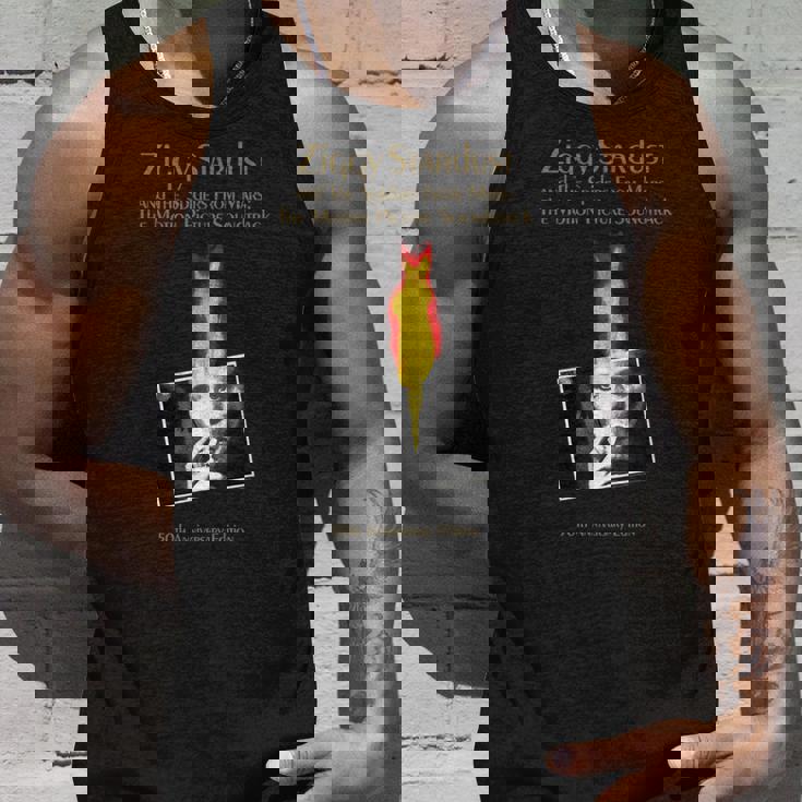 デヴィッド・ボウイ ジギー スターダスト 映画50周年記念 タンクトップ 彼への贈り物