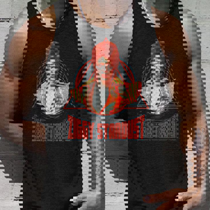 デヴィッド・ボウイ ミュージック ロック ジギー スターダスト 2 タンクトップ 彼への贈り物