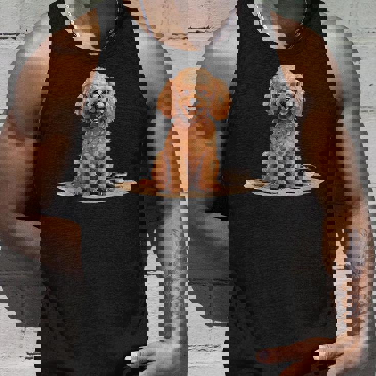 トイプードル 犬種 ペット かわいいグラフィック タンクトップ 彼への贈り物