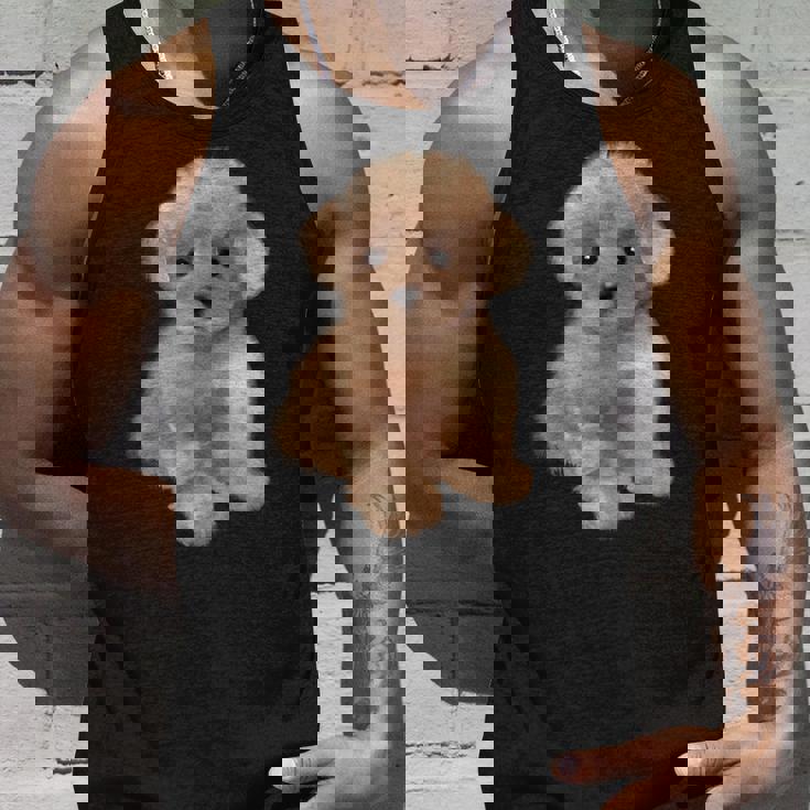 トイプードル犬、品種、ミニプードル子犬 タンクトップ 彼への贈り物