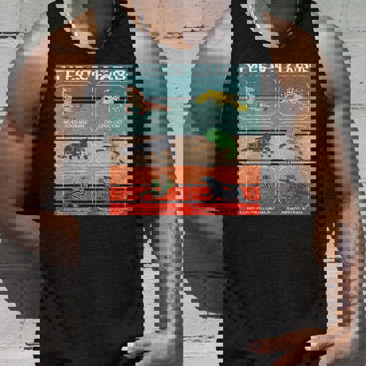 トカゲ 爬虫類 フトアゴヒゲトカゲ 動物 ポスター 種 ヤモリ タンクトップ 彼への贈り物