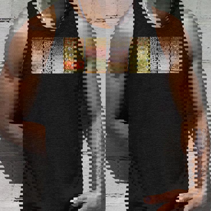 トラウト 魚釣り グラフィックアート 淡水 漁師 ギフト タンクトップ 彼への贈り物