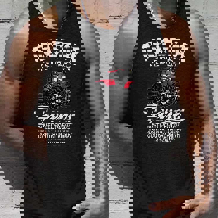 トラクター、農業、トラクター、トラクター タンクトップ 彼への贈り物