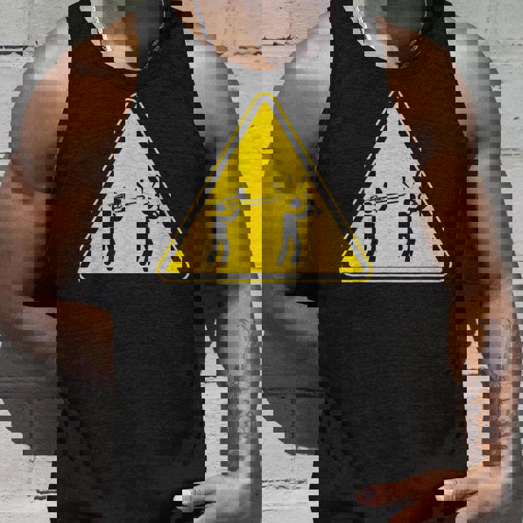 トランペット注意面白いトロンボーン奏者 タンクトップ 彼への贈り物