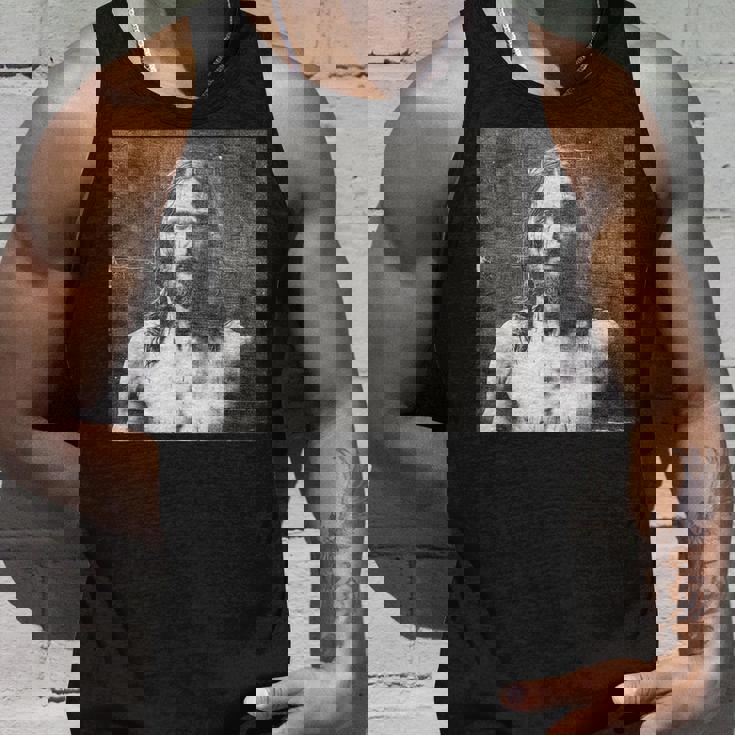 トリノのヴィンテージイエス聖骸布 タンクトップ 彼への贈り物