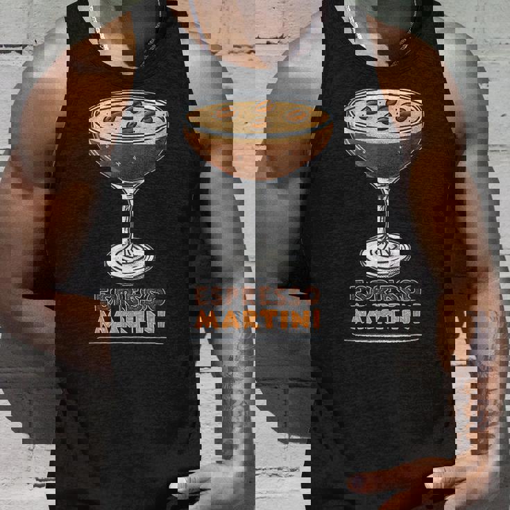 トレンディなエスプレッソマティーニコーヒーカクテル。 タンクトップ 彼への贈り物