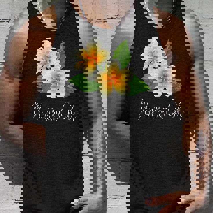 トロピカルプルメリアフランジパニー タンクトップ 彼への贈り物