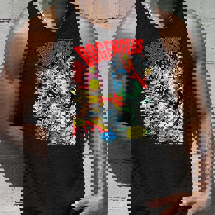 ドゲンジャーズ コミック風 タンクトップ 彼への贈り物