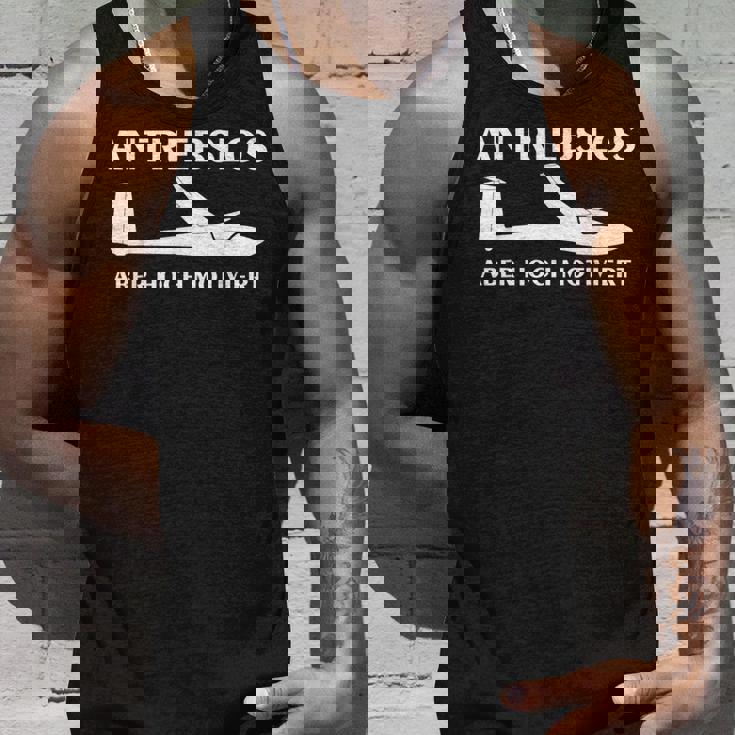 ドライブレス 楽しいグライダー 飛行機 セーリングフライヤー タンクトップ 彼への贈り物