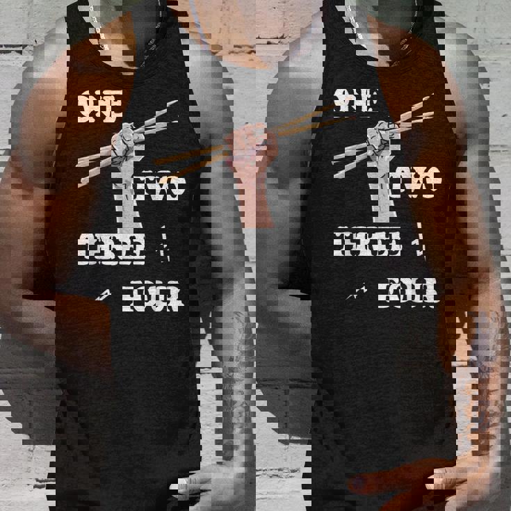 ドラマー ギフト 楽器 メンズ ドラムスティック用 タンクトップ 彼への贈り物