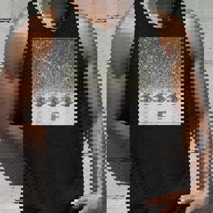 ドリームコアウィアードコア服エステティックコーンフィールドアイズ タンクトップ 彼への贈り物