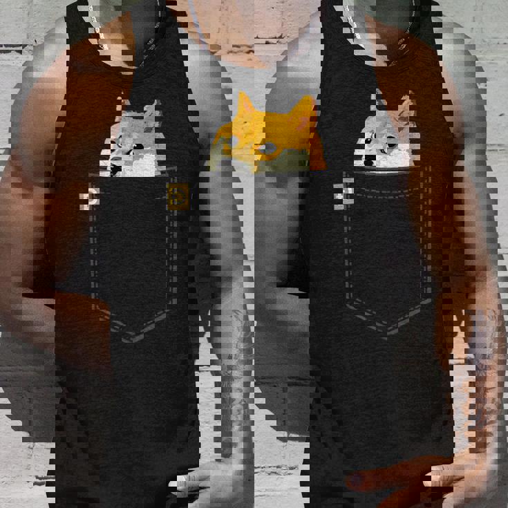 ドージコインシャツフェイクポケットシャツドージコイントゥザムーン タンクトップ 彼への贈り物