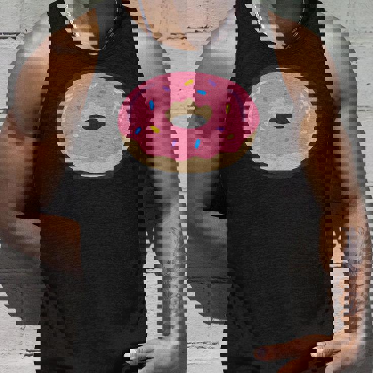 ドーナツレッドアイシングコミックグラフィック メンズ レディース 子供用 タンクトップ 彼への贈り物