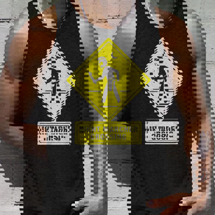 ナイトマーチャークロッシングハワイゴースト面白い タンクトップ 彼への贈り物