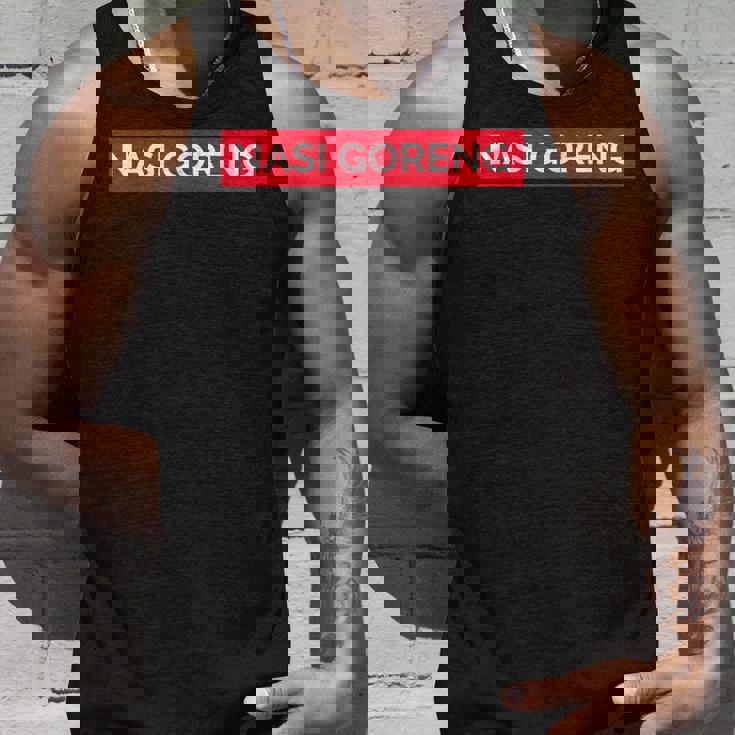 ナシ・ゴレンおもしろ タンクトップ 彼への贈り物