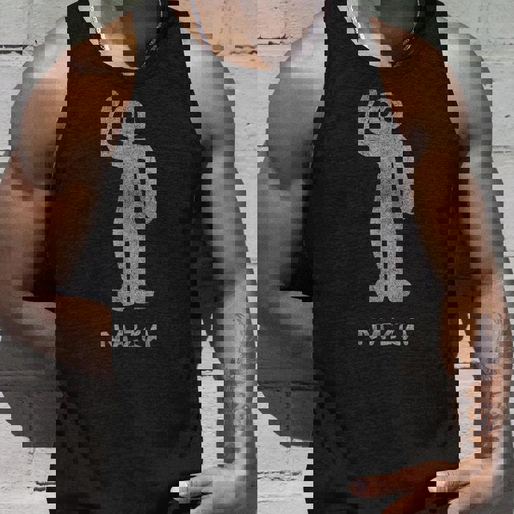 ナスカ線 ペルーの地上絵モンキーハチドリ宇宙飛行士 タンクトップ 彼への贈り物