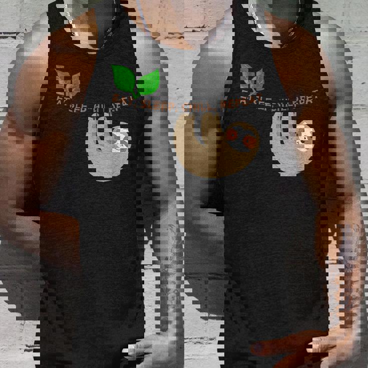 ナマケモノ まったり のんびり くつろぎ タンクトップ 彼への贈り物