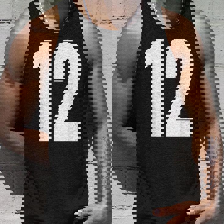 ナンバー12 シャツ。十二 タンクトップ 彼への贈り物