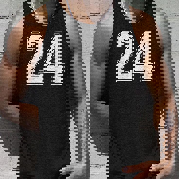 ナンバー24 スポーツ ナンバー入り 選手 20-4 タンクトップ 彼への贈り物