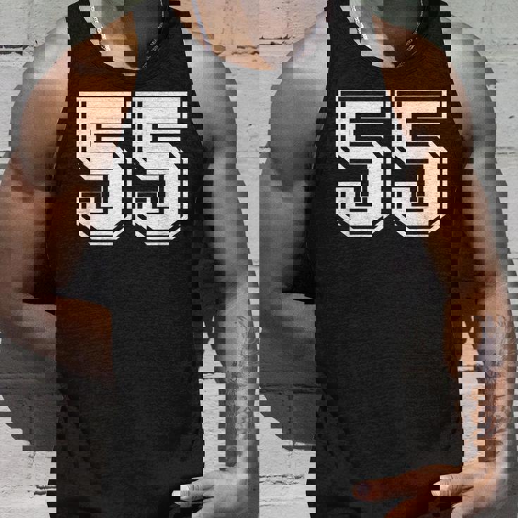 ナンバー55 スポーツジャージ ラッキーお気に入り番号 タンクトップ 彼への贈り物