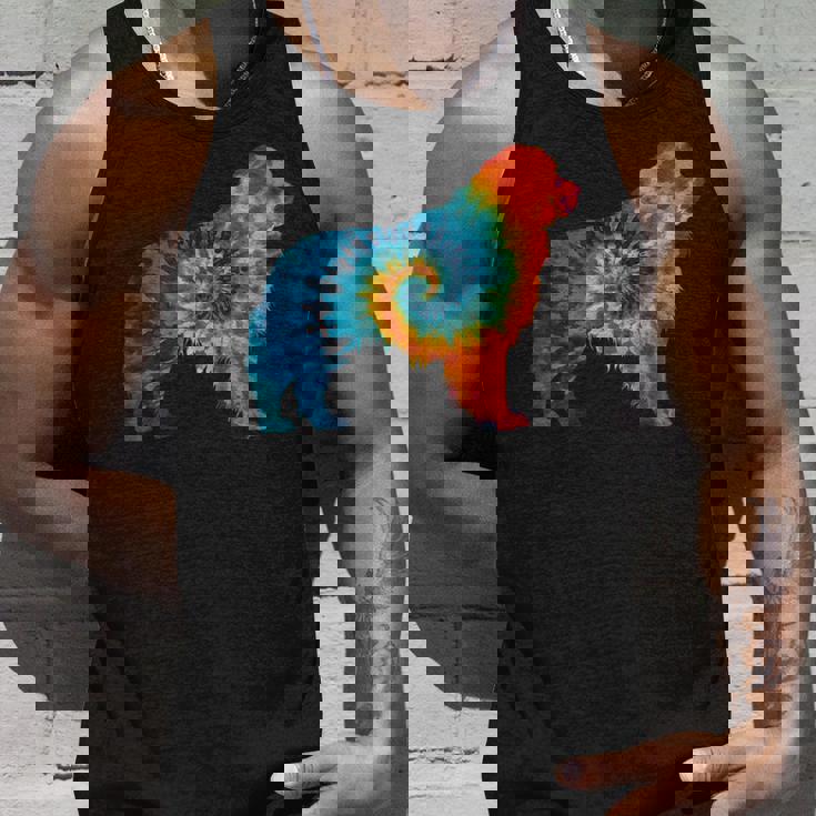 ニューファンドランド犬のレトロなデザイン タンクトップ 彼への贈り物