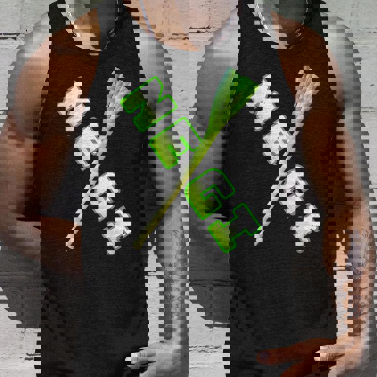 ネギ Negi【The 野菜】葱【変なtシャツ屋さん】面白いポップ デザイン タンクトップ 彼への贈り物