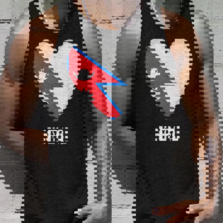 ネパール国旗シャツ タンクトップ 彼への贈り物