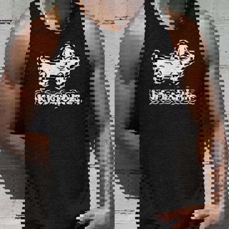 ノー ダックス ノー ライフ No Daxno Life 胸＆バックプリント タンクトップ 彼への贈り物