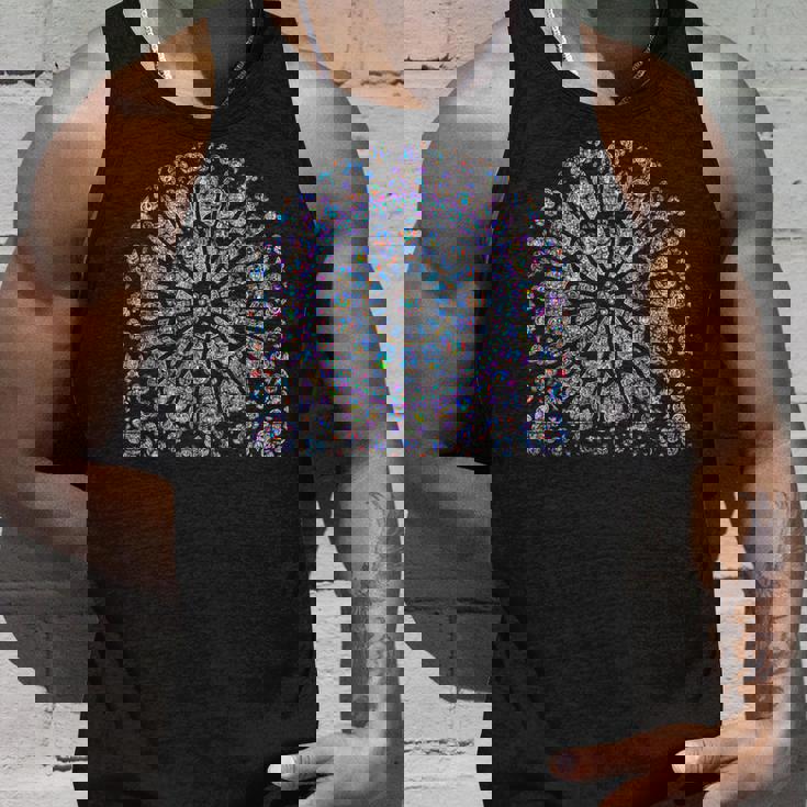 ノートルダム ステンドグラス ロゼッタ ウィンドウ タンクトップ 彼への贈り物