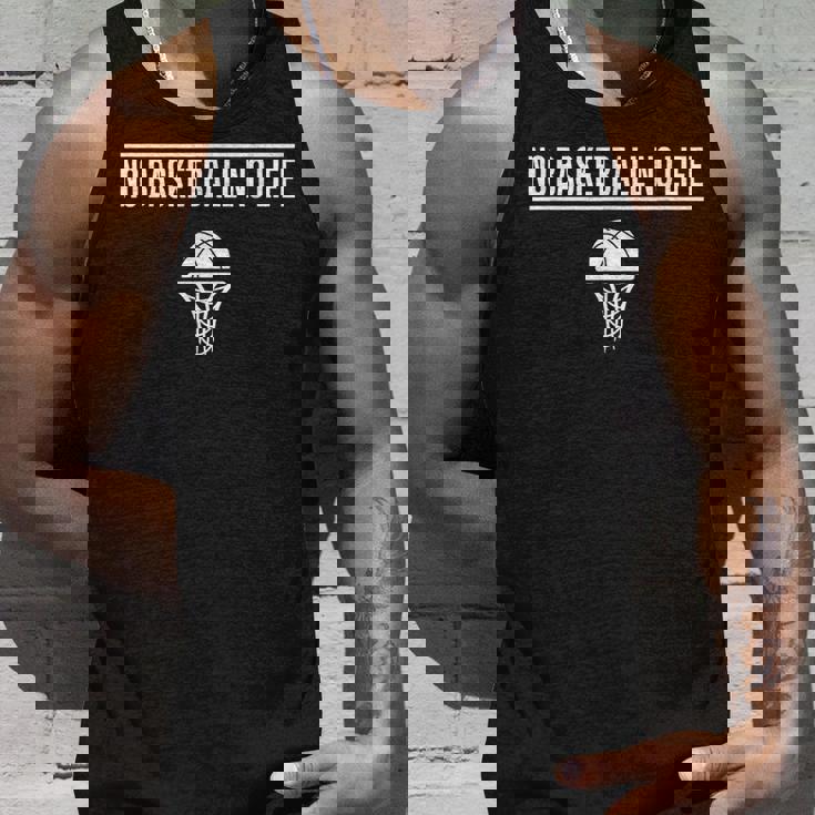 ノーバスケットボールノーライフ バスケットボール バスケ バスケットマン バスケサークル バスケ部 おもしろ バスケ好き タンクトップ 彼への贈り物