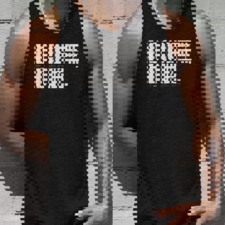 ノー・コーヒー・ノー・ライフ タンクトップ 彼への贈り物